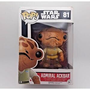 Funko Pop! Star Wars #81 Admiral Ackbar Vinyl Figure‎